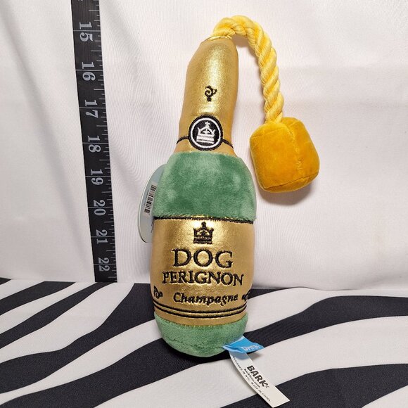NWT Bark Dog Perignon Dog Toy S - Picture 1 of 4